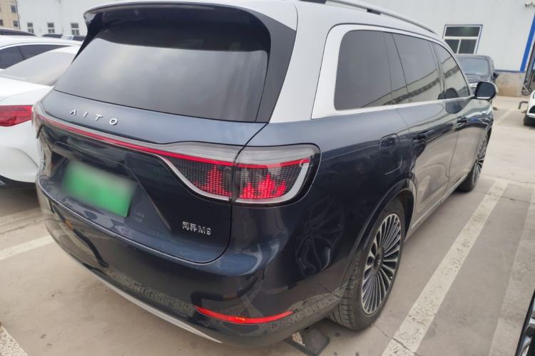 Used Hima AITO M9 2024 Range-Extended Ultra Version 52 kWh 5-Seater Model Rear Right 45 Deg