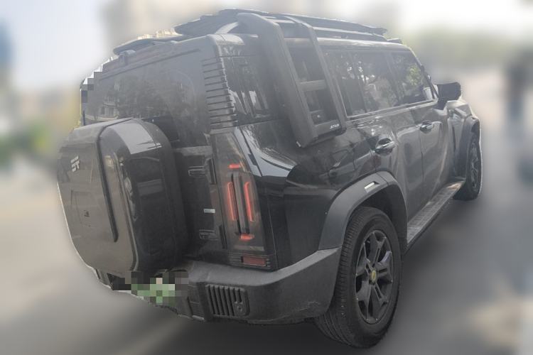 Used JETOUR Traveler C-DM 2024 C-DM 129KM Linye Edition Rear Right 45 Deg