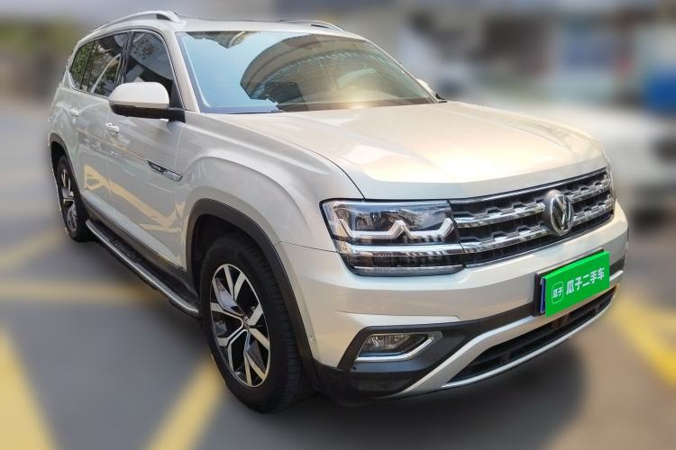 Used Volkswagen Teramont 2017 380TSI Four-Wheel Drive Luxury Edition Front Right 45 Deg