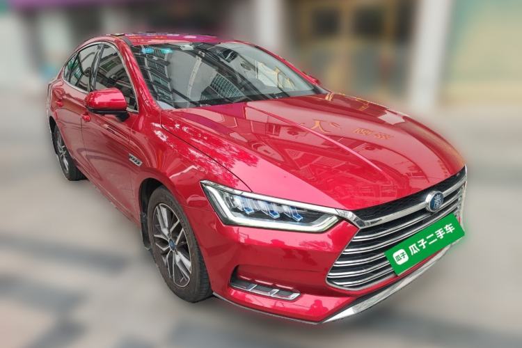 Used BYD Qin Pro New Energy 2018 DM 1.5TI Automatic Smart Connect Enjoyment Model Front Right 45 Deg