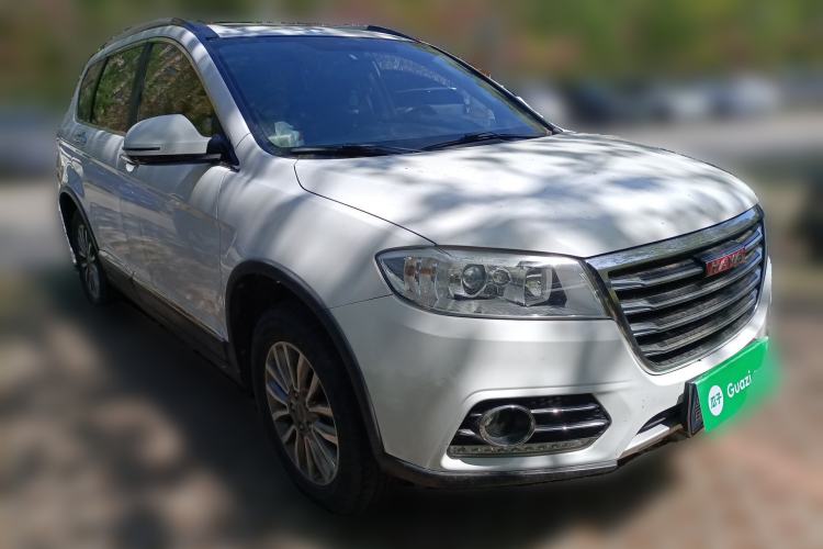 Used Haval H6 2017 Red-Label Sport Edition 1.5T Automatic Two-Wheel Drive Luxury Model Front Right 45 Deg