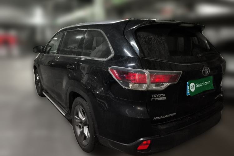 Used Toyota Highlander 2015 2.0T Four-Wheel Drive Luxury Navigation Version with 7 Seats Rear Left 45 Deg