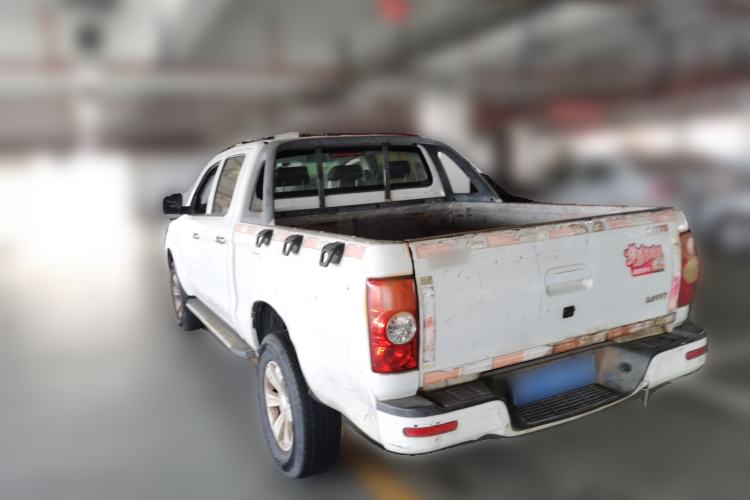 Used JAC Group T6 2016 2.0L Gasoline Entry-Level Long-Wheelbase HFC4GA3-3D Rear Left 45 Deg