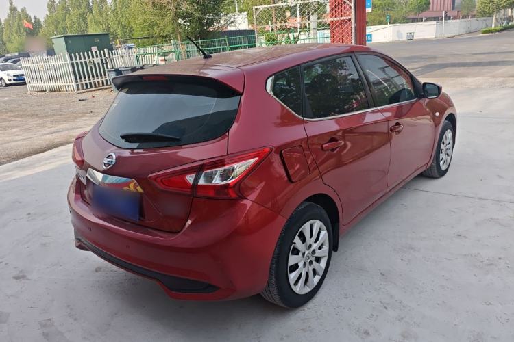 Used Nissan Tiida 2016 1.6L CVT Joyride Edition Rear Right 45 Deg