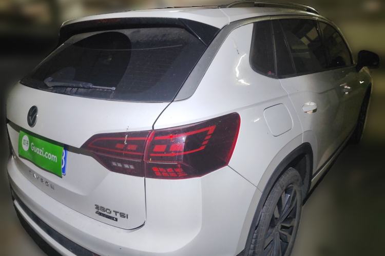 Used Volkswagen Tayron 2020 380TSI All-Wheel Drive R-Line Connected Version Rear Right 45 Deg