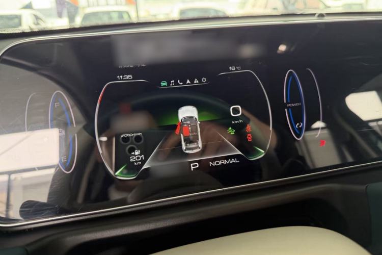 Used ORA Good Cat 2023 401 km Standard Range Prestige Version Lithium Iron Phosphate Instrument Cluster