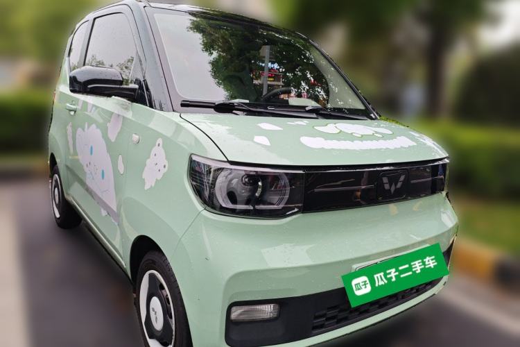 Used Wuling Hongguang MINIEV 2022 Macaron Premium Model – Lithium Iron Phosphate Front Right 45 Deg