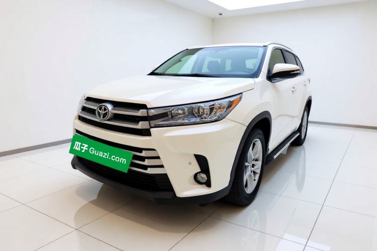 Used Toyota Highlander 2018 2.0T Four-Wheel Drive Luxury Version 7 Seats China VI Standard