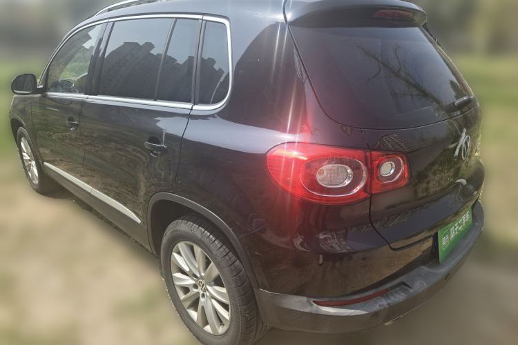 Used Volkswagen Tiguan 2010 2.0 TSI Automatic All-Wheel-Drive Elite Edition Rear Left 45 Deg