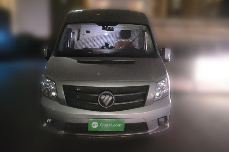 Used Foton Toano 2023 Cummins 2.8T Manual Jixiang Van Extended Wheelbase Mid-Roof Design Rear Dual Tires 3-Seater Configuration
