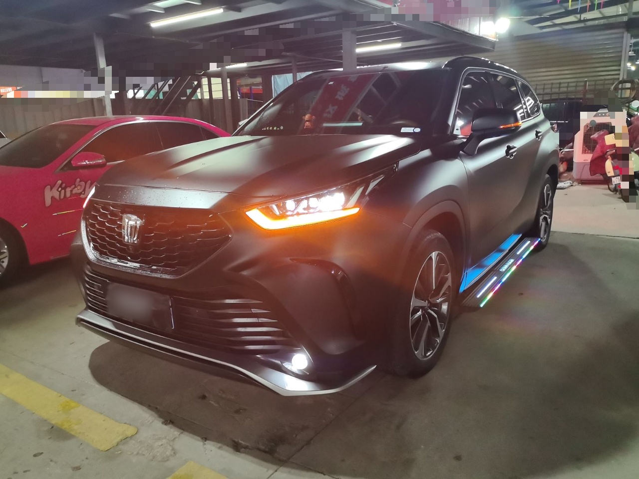 Parte inferior delantera