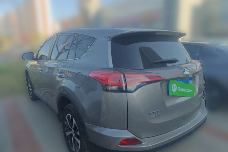 Used Toyota RAV4 2016 2.0L CVT Two-Wheel Drive Fashion Edition China V Standard Rear Left 45 Deg