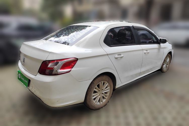 Used Peugeot 301 2014 1.6L Manual Comfort Edition CNG Rear Right 45 Deg