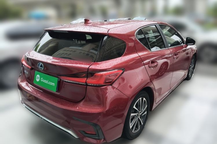 Used Lexus CT 2020 CT200h Elite Edition Monochrome Rear Right 45 Deg