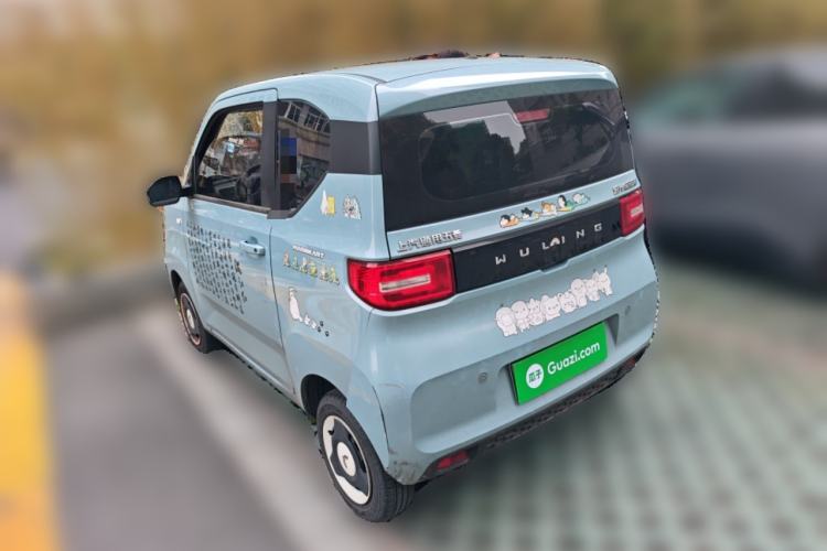Used Wuling Hongguang MINIEV 2022 Zizai Version Lithium Iron Phosphate Rear Left 45 Deg