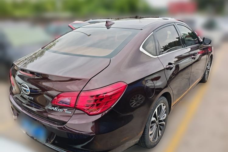 Used GAC Trumpchi GA6 2016 235T DCT Luxury Edition Rear Right 45 Deg