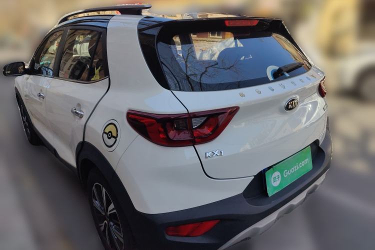 Used Kia kx1 Stonic 2021 1.4L CVT Fun & Sunroof Model Rear Left 45 Deg