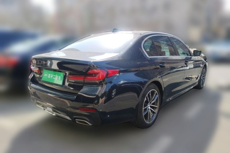Used BMW 5 Series 2021 525Li M Sport Package Rear Right 45 Deg