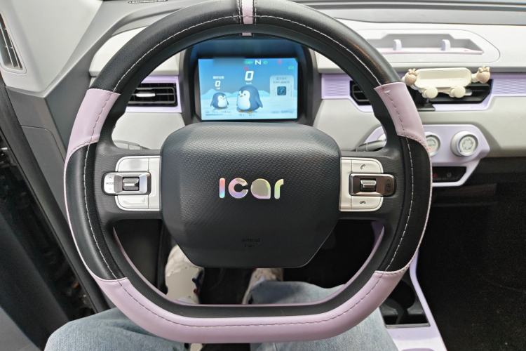 Used Chery QQ Ice Cream 2022 120km Conical Shape Lithium Iron Phosphate Steering Wheel