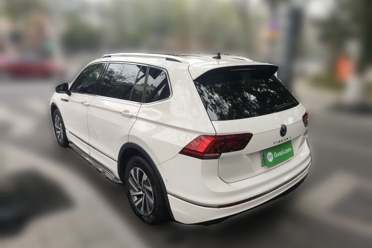 Used Volkswagen Tiguan L New Energy 2021 430 PHEV Plug-in Hybrid Flagship Edition Rear Left 45 Deg