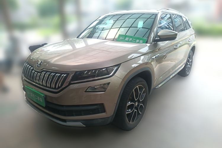 Used Skoda Kodiaq 2019 Facelifted TSI330 5-Seater Two-Wheel-Drive Luxury Enjoyment Edition China VI Standard