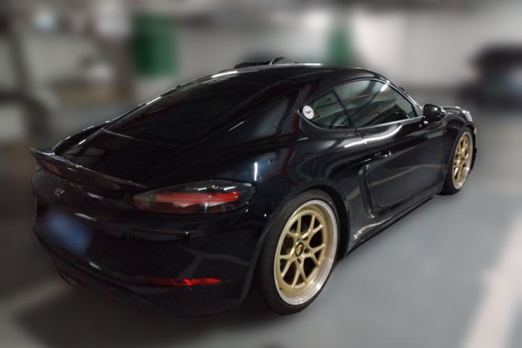 Used Porsche 718 2018 Cayman 2.0T Rear Right 45 Deg