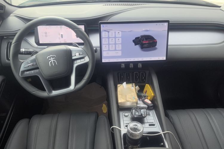 Used BYD Song L EV 2025 Intelligent Driving Version 662 km LiDAR Excellence Edition
