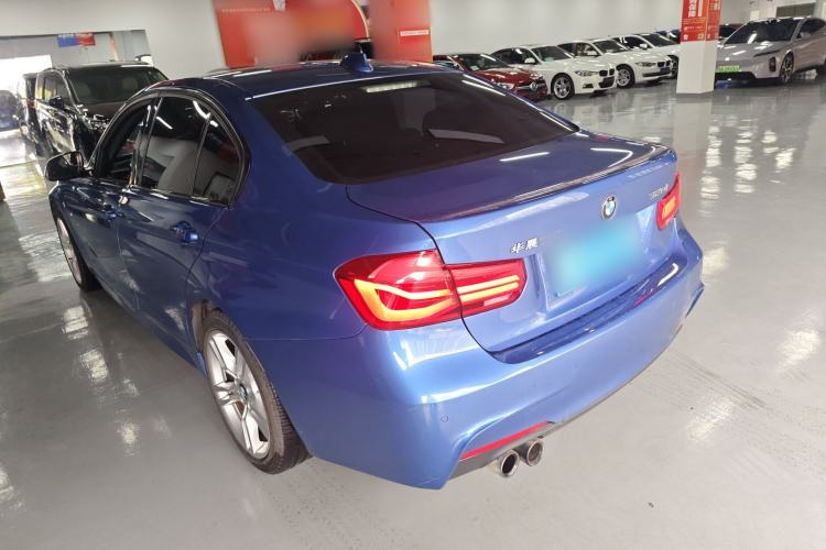 Used BMW 3 Series 2018 320i M Sport Package Rear Left 45 Deg