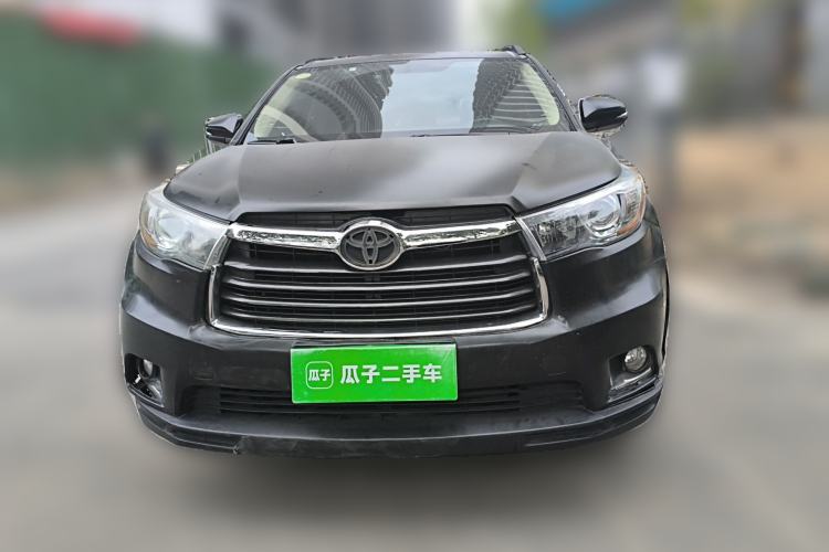 Used Toyota Highlander 2017 2.0T Four-Wheel Drive Elite Edition 7-Seater Front