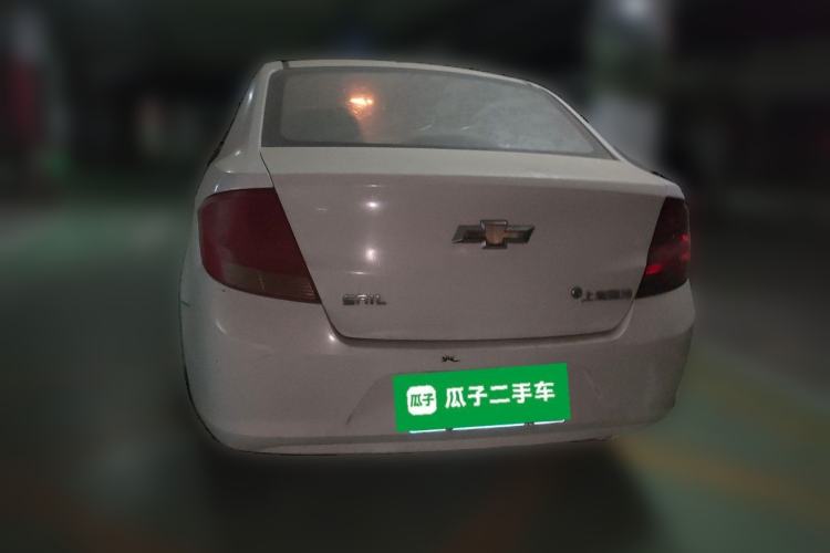 Used Chevrolet Sail 2013 Sedan 1.2L Manual Warm Edition Rear