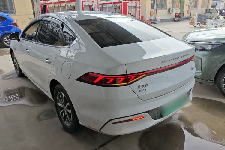 Used BYD Qin PLUS 2023 Champion Edition DM-i 55KM Leading Model Rear Left 45 Deg