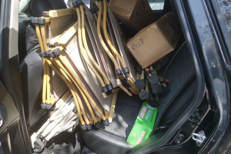 Used GAC Trumpchi GS5 Super 2015 2.0L Automatic Two-Wheel Drive Elite Edition Left Rear Seat