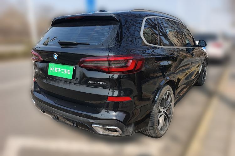 Used BMW X5 2022 Restyled xDrive 40Li M Sport Package Rear Right 45 Deg