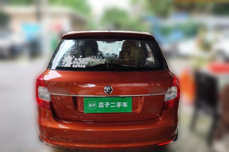 Used Skoda Fabia 2014 1.6L Automatic Crystal Edition Rear