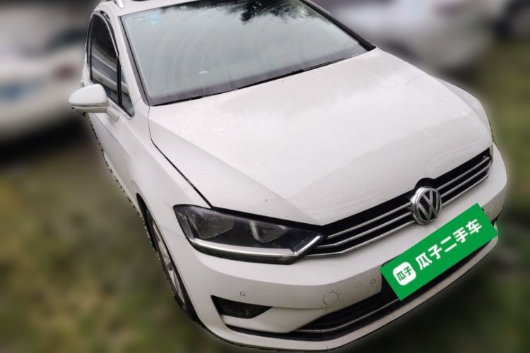 Used Volkswagen Golf Sportsvan 2018 230TSI Automatic Trend Edition Front Right 45 Deg