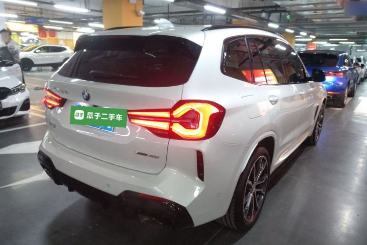 Used BMW X3 2023 xDrive30i Leading Model M Night Edition Package Rear Right 45 Deg