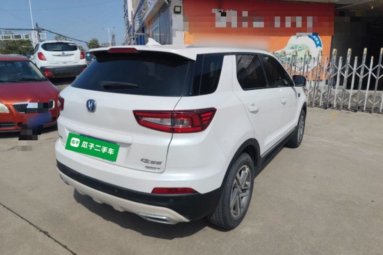 Used CHANGAN CS55 2018 1.5T Automatic Colorful Edition China V Standard Rear Right 45 Deg