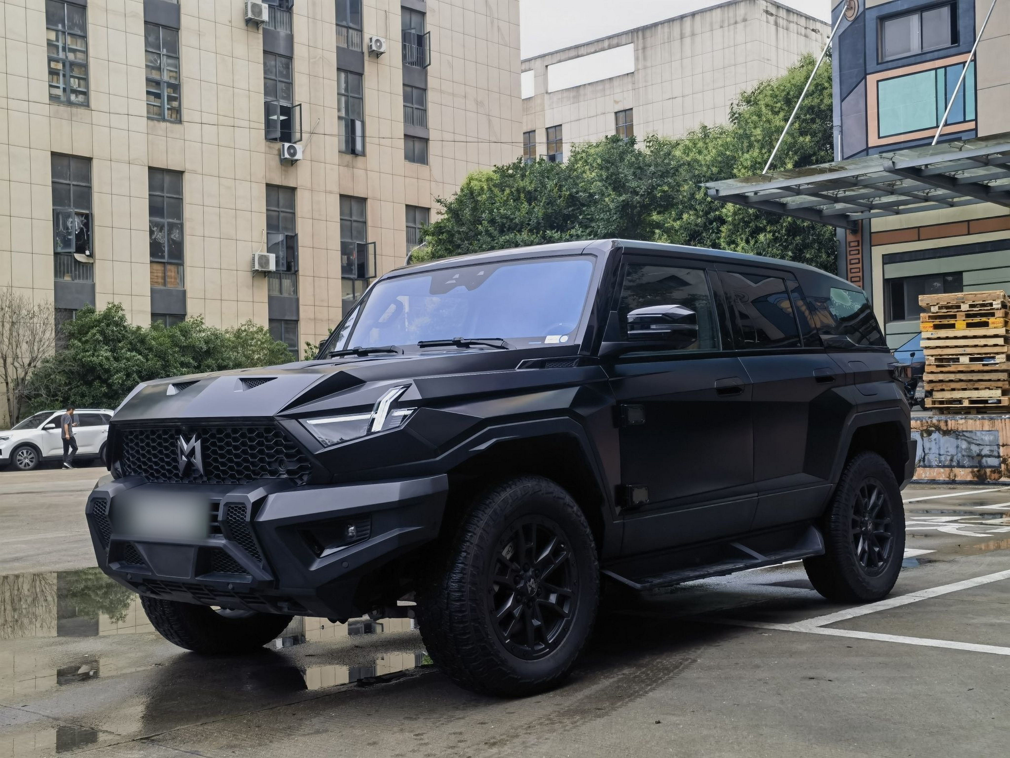 Under Front Bumper