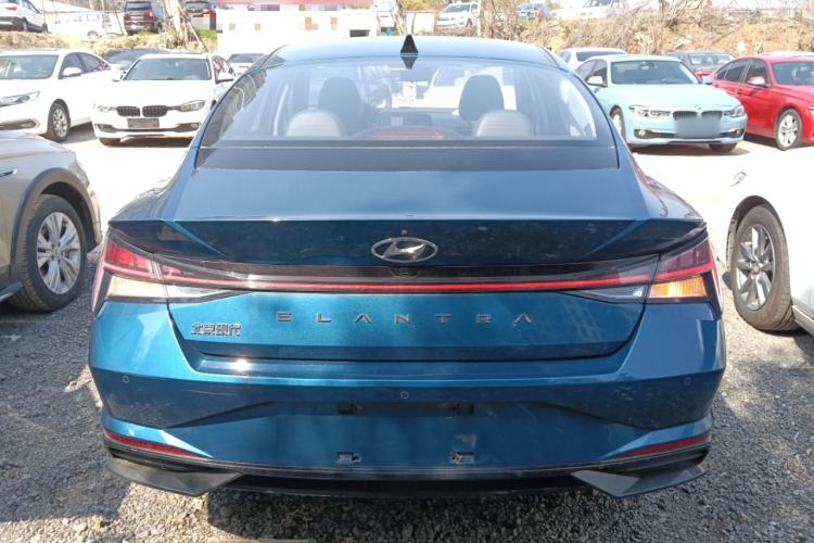 Used Hyundai Elantra 2021 1.5L CVT LUX Prestige Edition Rear