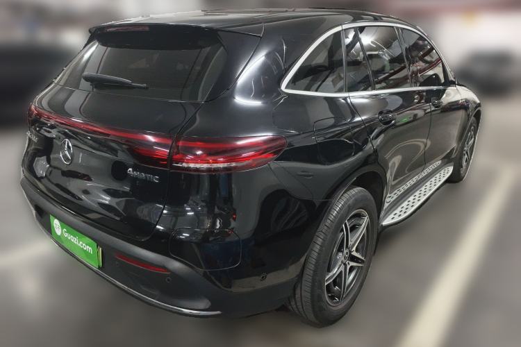 Used Mercedes-Benz EQC 2020 EQC 400 4MATIC Rear Right 45 Deg