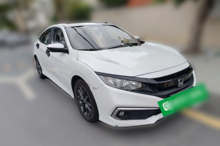 Used Honda Civic 2019 180TURBO CVT Shangdong Edition China VI Front Right 45 Deg