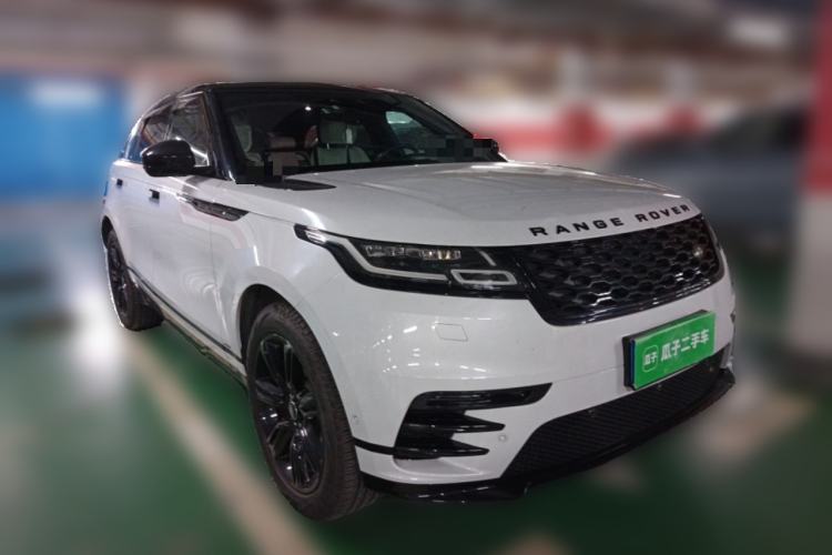 Used Land Rover Range Velar 2021 P250 Sparkling Black Limited Edition Front Right 45 Deg