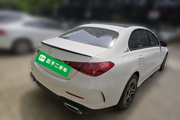 Used Mercedes-Benz C-Class 2024 Facelift C 260 L Night Edition Sport Version Rear Right 45 Deg