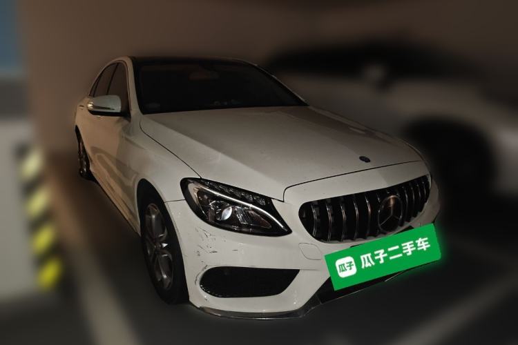 Used Mercedes-Benz C-Class 2015 C 200 L Sport Edition Front Right 45 Deg