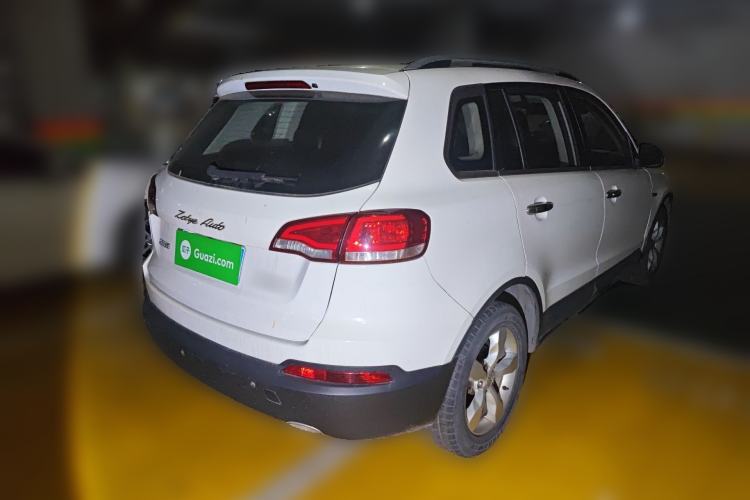 Used Zotye Domy X5 2015 1.5T CVT ZhiXian Model China IV Standard Rear Right 45 Deg
