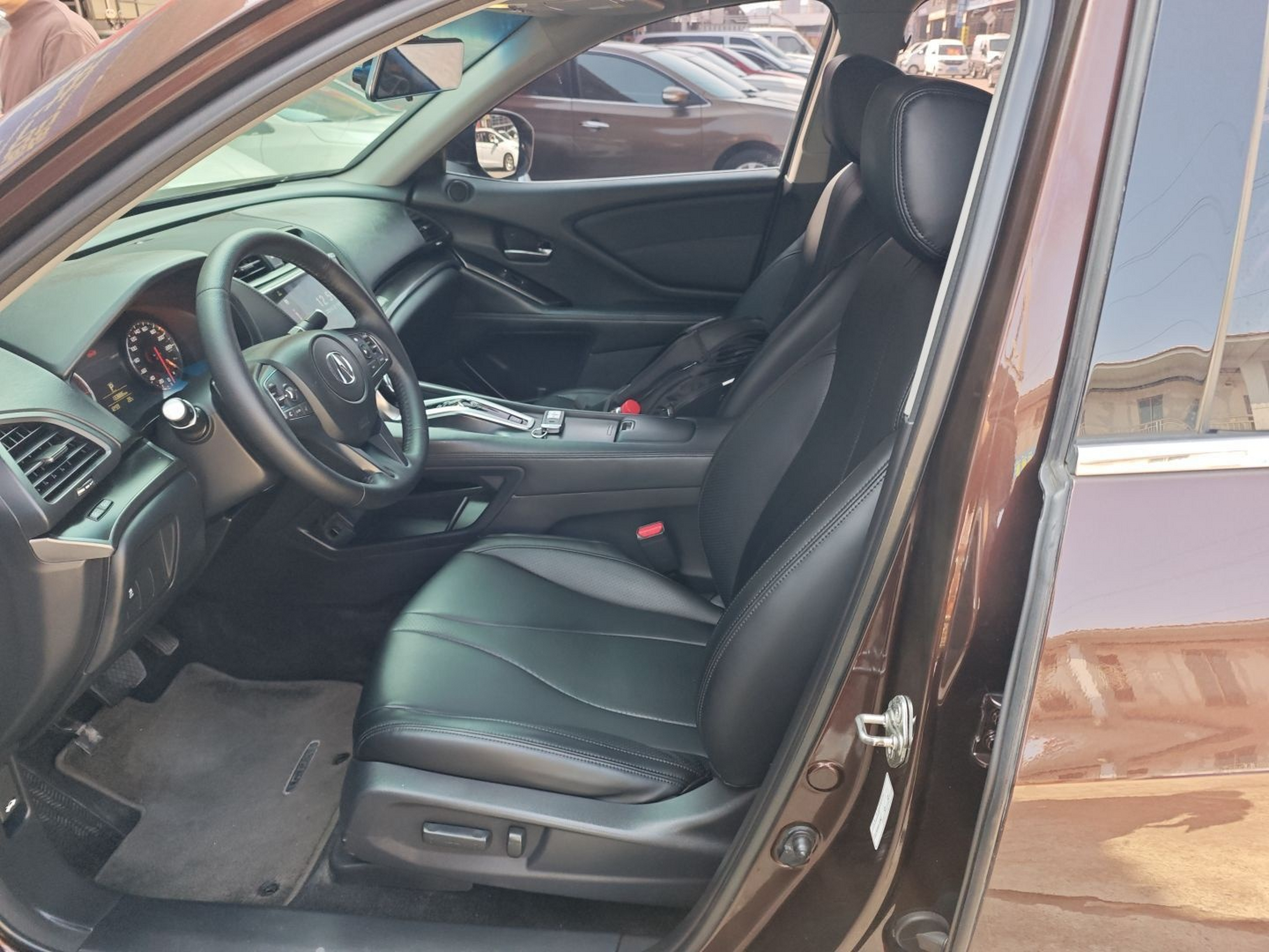 Avant de la voiture