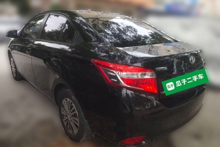 Used Toyota Vios 2014 1.5L Automatic ZhiZhen Edition Rear Left 45 Deg