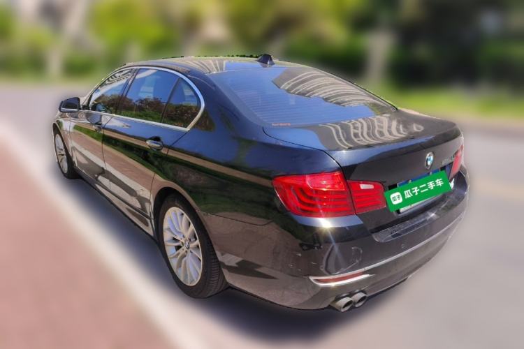 Used BMW 5 Series 2017 525Li Luxury Design Package Rear Left 45 Deg