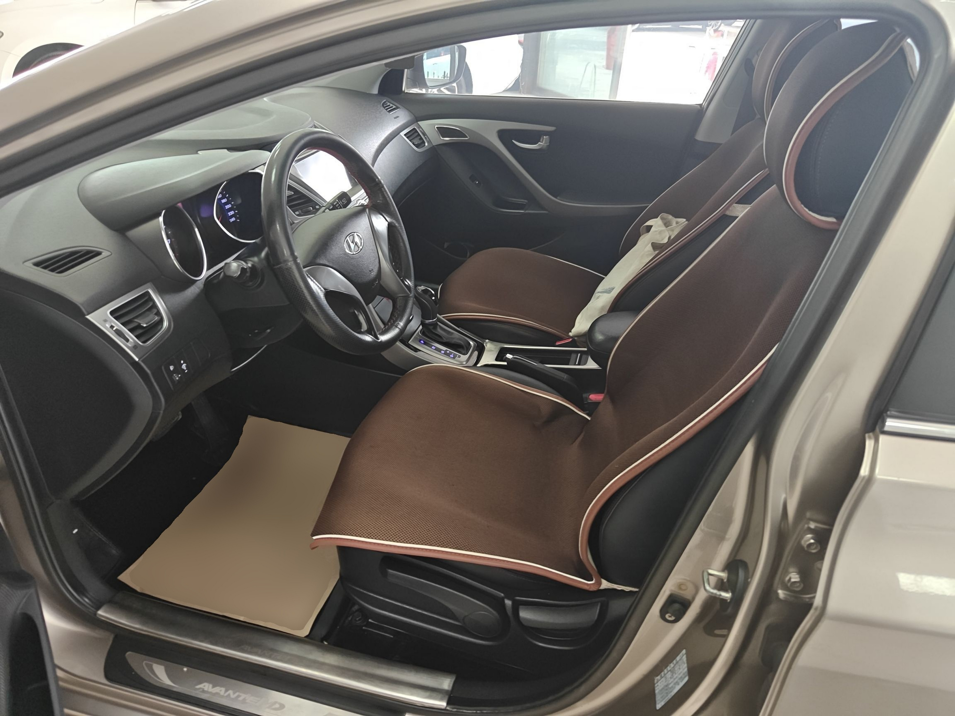 Avant de la voiture
