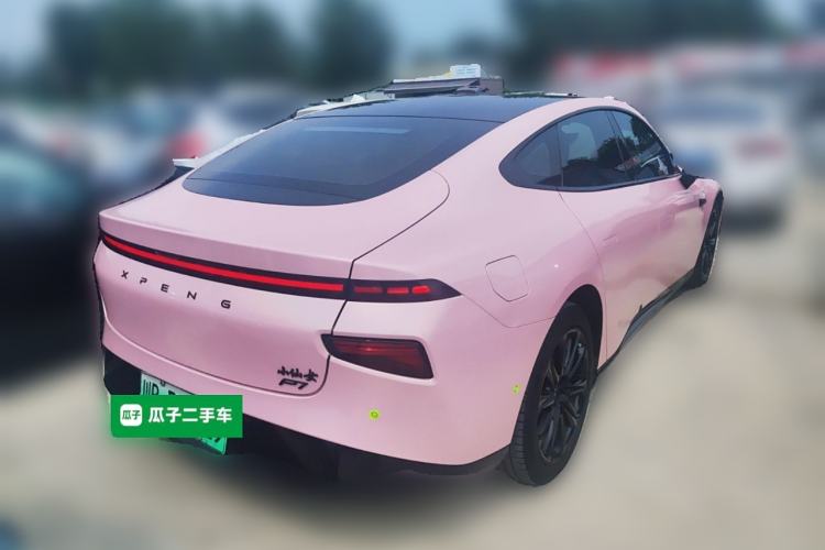 Used XPeng P7 2021 670E Pengyi Edition Rear Right 45 Deg